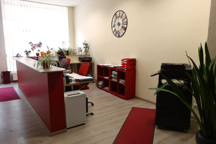 Rechtsanwältin in Thüringen - Empfang