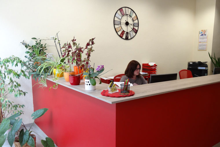 Kanzlei Diana Fritzscheg Altenburg - Empfang